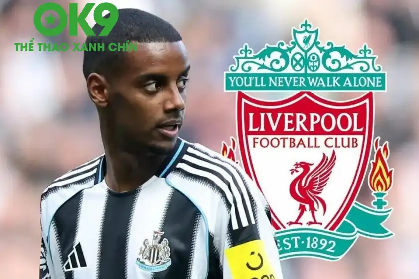 Isak từng có màn chia tay Newcastle không mấy êm đẹp trước khi chuyển tới LIverpool